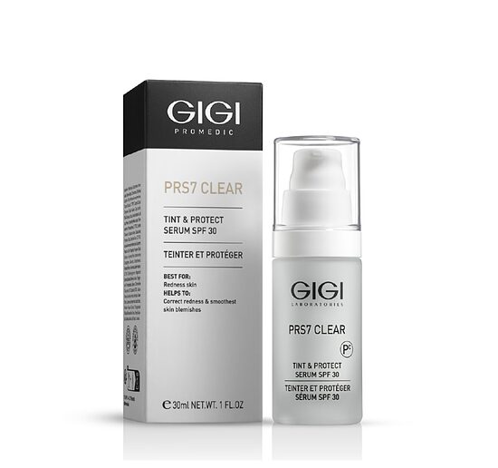 PRS7 Calming and anti-redness serum with toner and SPF 30. 30 ml